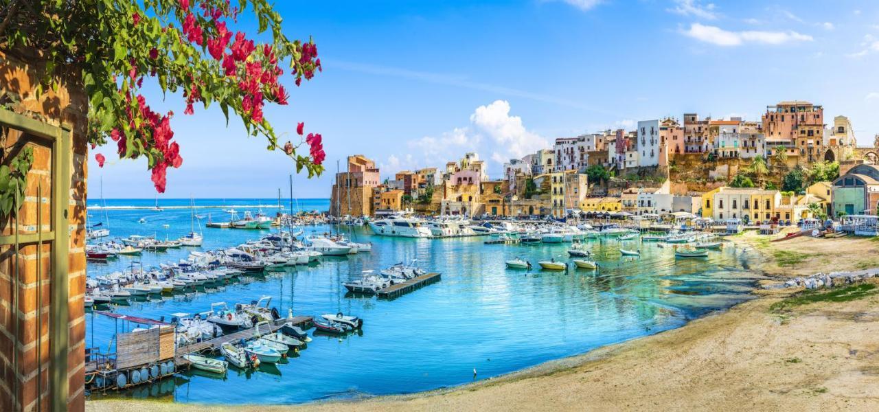 Ferienwohnung La Terrazza Di Rachele Castellammare del Golfo Exterior foto