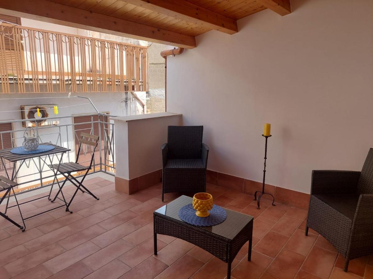 Ferienwohnung La Terrazza Di Rachele Castellammare del Golfo Exterior foto